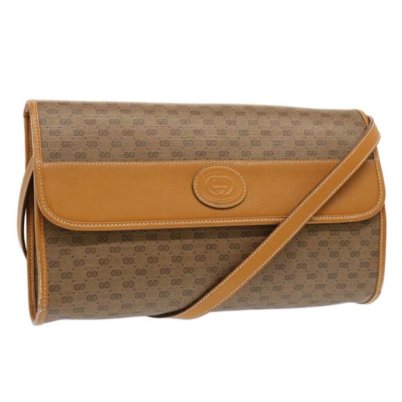 GUCCI Micro GG Supreme Shoulder Bag Pvc Beige 004 14 004 14 - Picture 1 of 16